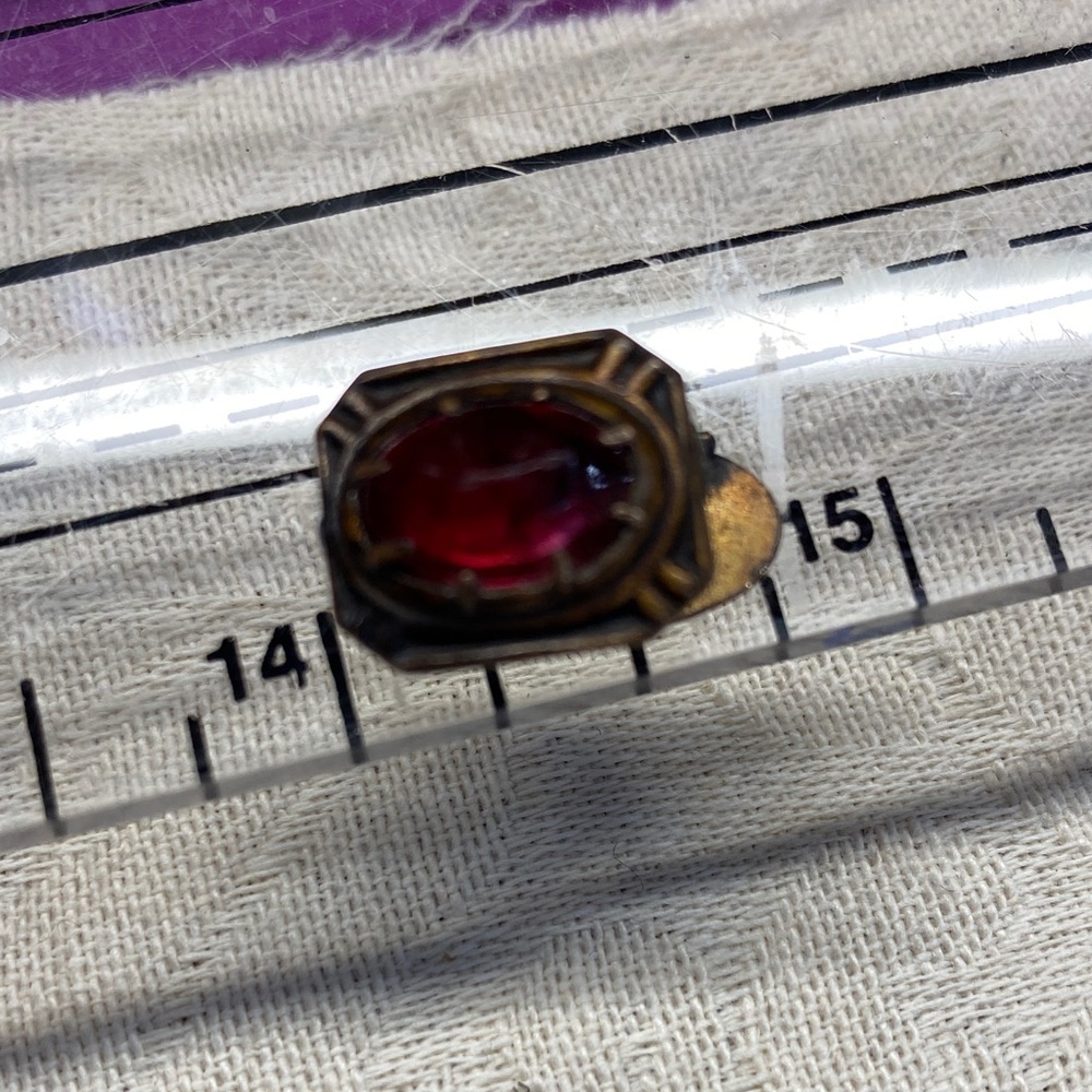 Antique Collar Lapel Clip - Picture 7 of 8